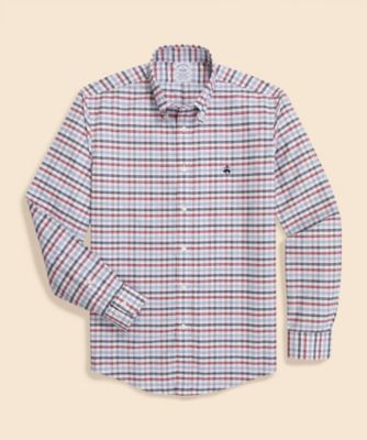 ストレッチオックスフォード GFロゴ シーズナルパターン カジュアル