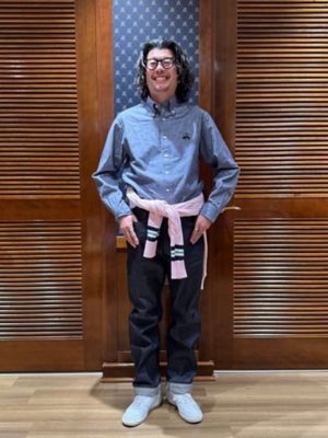 ◇オンラインストア限定◇コットン ビッグGFロゴ シャンブレー