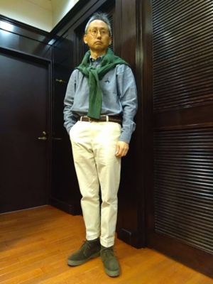 ◇オンラインストア限定◇コットン ビッグGFロゴ シャンブレー