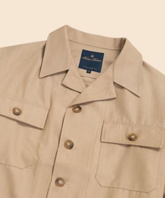 ブルックスブラザーズ（Brooks Brothers）/コットン／ウール　リップストップ　シャツジャケット コットン／ウール リップストップ シャツジャケット | Brooks Brothers