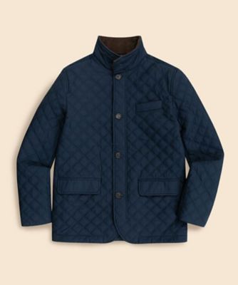 コットン／ナイロン キルティング ジャケット | Brooks Brothers