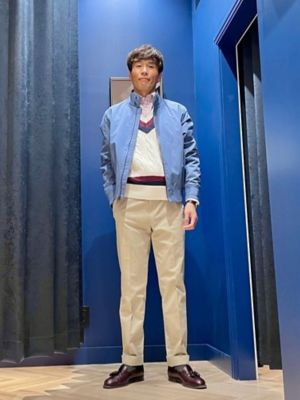 コットンブレンド ボマージャケット | Brooks Brothers/ブルックス