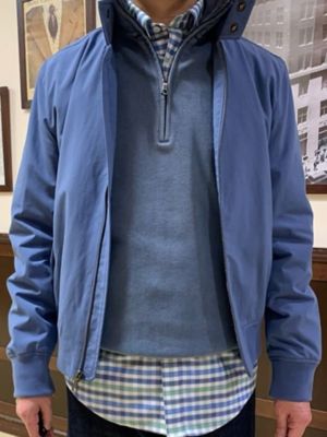 コットンブレンド ボマージャケット | Brooks Brothers/ブルックス