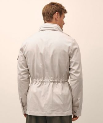 ストレッチコットン フーデッド フィッシングジャケット