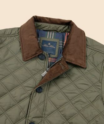 ポリエステル キルティング ウォーキングコート | Brooks Brothers