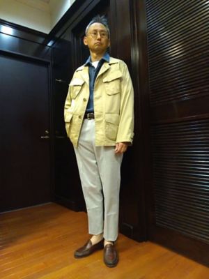 コットン／ポリエステル ファティーグ シャツジャケット | Brooks