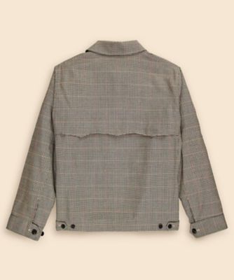CLASS クラス 堀切 VICTOR ガンクラブチェックウールブルゾン ウール ガンクラブチェック ジップブルゾン | Brooks Brothers