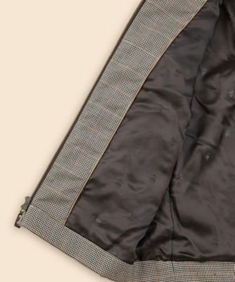 CLASS クラス 堀切 VICTOR ガンクラブチェックウールブルゾン ウール ガンクラブチェック ジップブルゾン | Brooks Brothers