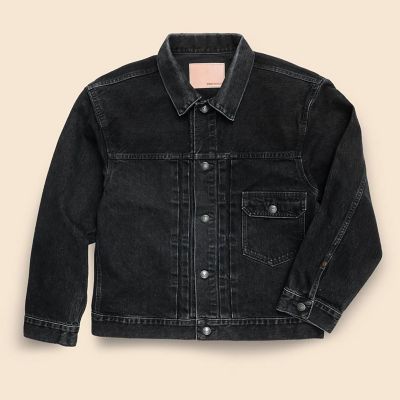 コットン ブラックデニム トラックジャケット | Brooks Brothers