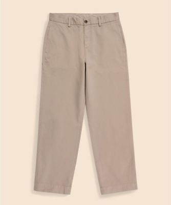 E6163◾️ブルックスブラザーズ　コットンテーパードパンツ　チノパン E6163◾️ブルックスブラザーズ コットンテーパードパンツ