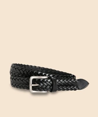 ＜Brooks Brothers＞カウレザー　ブレイドベルト