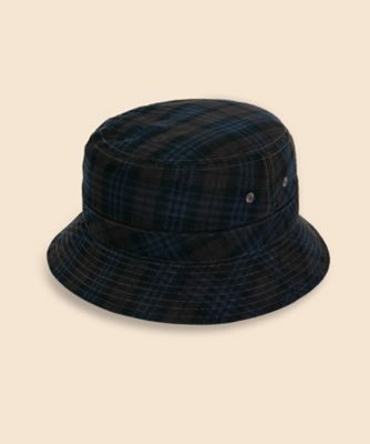 BrooksBrothers チェック　ブルー　帽子 BROOKS BROTHERS（ブルックスブラザーズ）の「Red Fleece