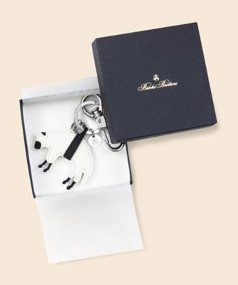 カウレザー GFロゴ キーホルダー | Brooks Brothers