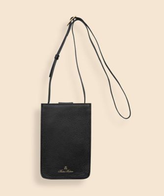 ＜Brooks Brothers＞カウレザー　スクエア　ミニクロスボディバッグ