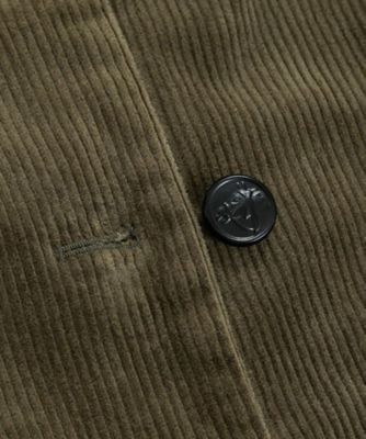 ブルックスブラザーズ（Brooks Brothers）/ストレッチコットン　コーデュロイ　３ボタンライディングジャケット ストレッチコットン コーデュロイ 3ボタンライディングジャケット