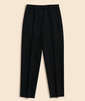 ＜Brooks Brothers＞ストレッチウールフランネル　クロップド　ドレスパンツ