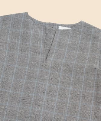 ◆幻◆　新品 定価3.1万円 ADORE グレンチェックバックボタンブラウス BPF01_1_P25620330000670_20001?