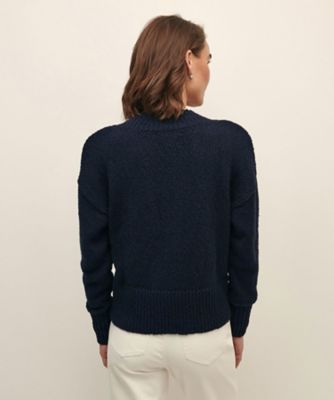コットン オーバーサイズ Vネックセーター | Brooks Brothers
