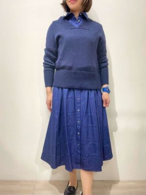 コットン オーバーサイズ Vネックセーター | Brooks Brothers