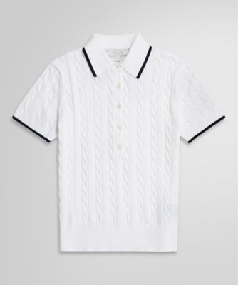 ＜Brooks Brothers＞スーピマコットン　テニス　ポロセーター