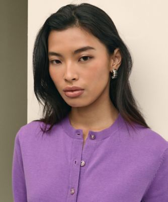 <美品>Brooks Brothers スーピマコットン カーディガン スーピマコットン クルーネック カーディガン | Brooks Brothers