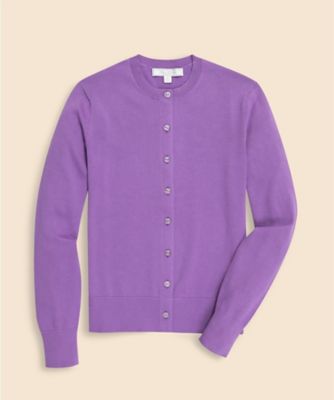 <美品>Brooks Brothers スーピマコットン カーディガン スーピマコットン クルーネック カーディガン | Brooks Brothers