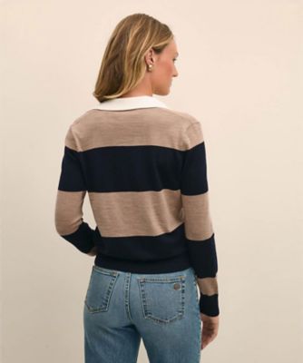 メリノウール ラグビー ポロセーター | Brooks Brothers/ブルックス