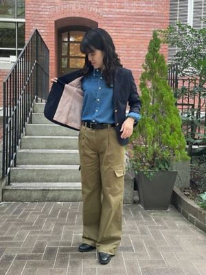 ストレッチコットンツイル カーゴパンツ | Brooks Brothers/ブルックス