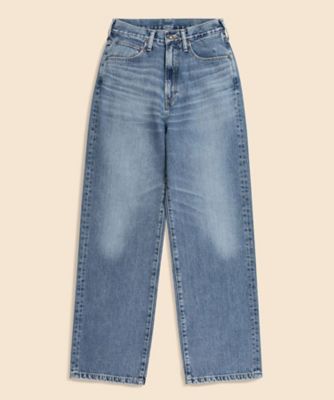 ＜Brooks Brothers＞コットン　ワイドレッグ　デニムパンツ