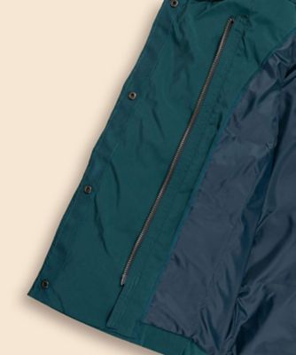 ポリエステル マイクロタフタ ショートパッファー ダウンコート