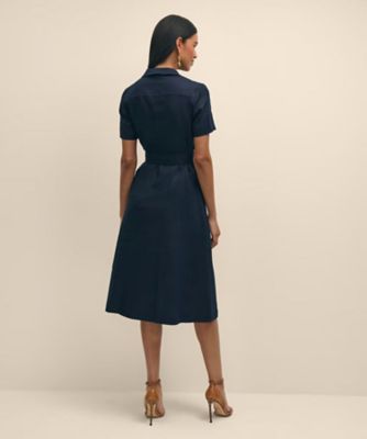 リネン ベルテッド シャツワンピース | Brooks Brothers/ブルックス