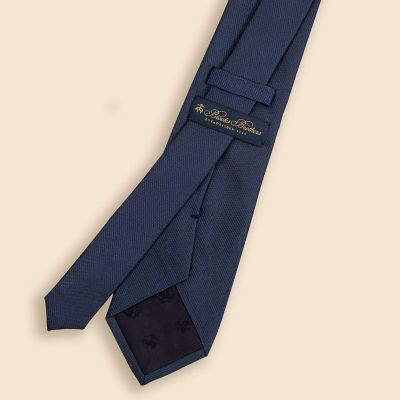 シルク バスケットウィーブ ソラーロ ソリッドタイ | Brooks Brothers