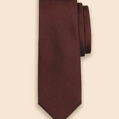 シルク バスケットウィーブ ソラーロ ソリッドタイ | Brooks Brothers