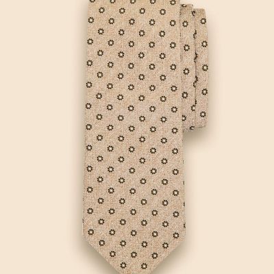 シルク／コットン メランジ フラワーモチーフタイ | Brooks Brothers