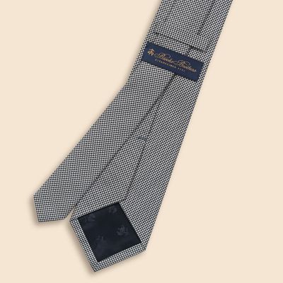 シルク マイクロハウンドトゥース フォーマルタイ | Brooks Brothers