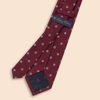 シルク スクエア×フラワー ジャカードタイ | Brooks Brothers
