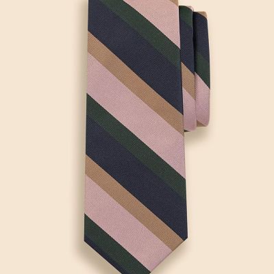 シルク マルチワイドストライプ レップタイ | Brooks Brothers