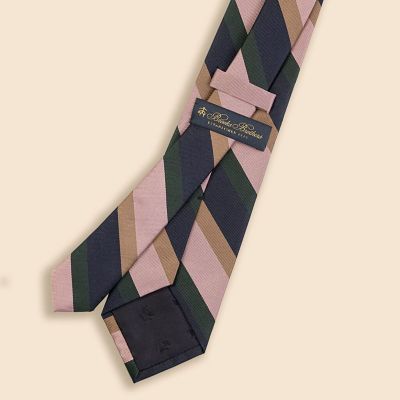 シルク マルチワイドストライプ レップタイ | Brooks Brothers