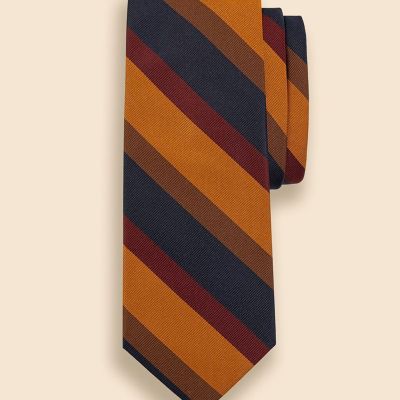 シルク マルチワイドストライプ レップタイ | Brooks Brothers
