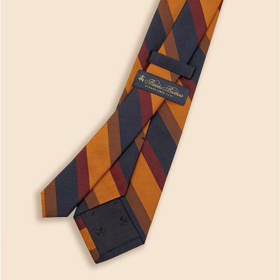 シルク マルチワイドストライプ レップタイ | Brooks Brothers