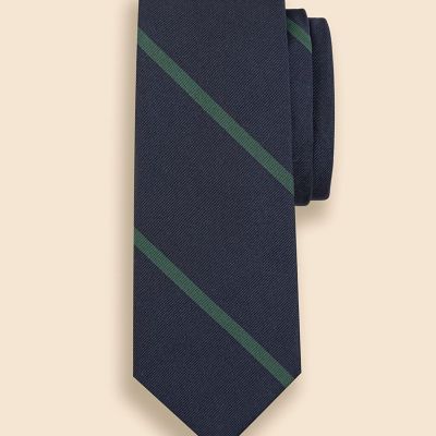 シルク ワイドバーストライプ レップタイ | Brooks Brothers