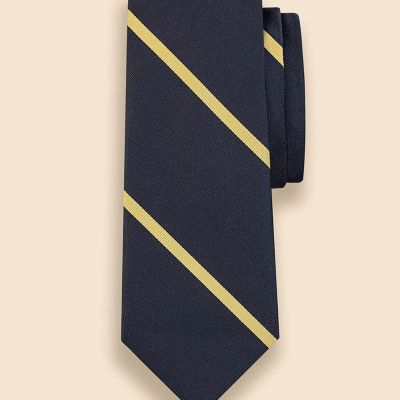 シルク ワイドバーストライプ レップタイ | Brooks Brothers