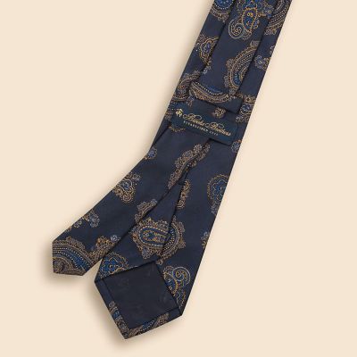 シルク ラージペイズリー ジャカードタイ | Brooks Brothers