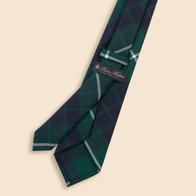 ウール グリーンタータンチェックタイ | Brooks Brothers/ブルックス