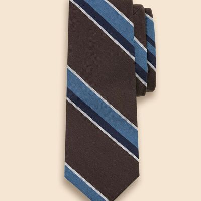 ウール／シルク マルチストライプタイ | Brooks Brothers/ブルックス