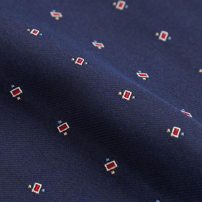 シルク スクエアドットモチーフ ジャカードタイ | Brooks Brothers