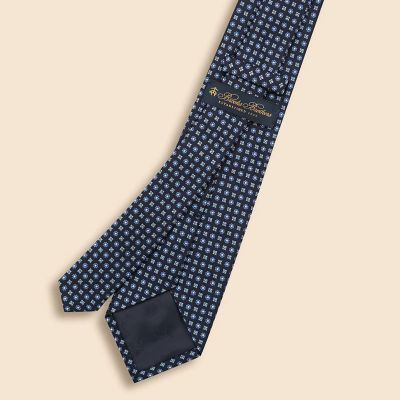 シルク フローラルスクエア ジャカードタイ | Brooks Brothers