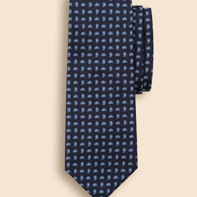 シルク オールオーバーペイズリー ジャカードタイ | Brooks Brothers
