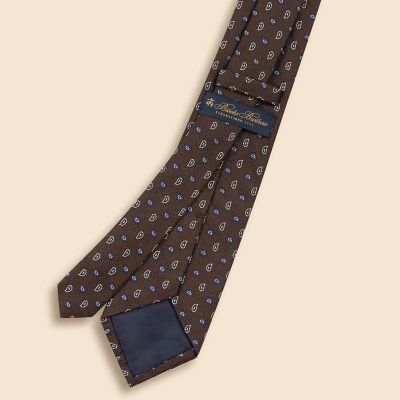 シルク ツートンペイズリー ジャカードタイ | Brooks Brothers