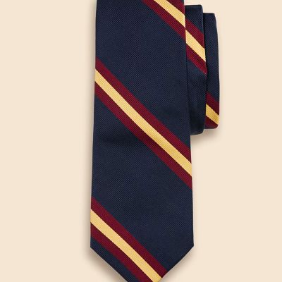 シルク BB＃2ラージストライプ レップタイ | Brooks Brothers